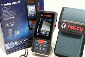 【質Banana】美品 BOSCH GLM150C PROFESSIONAL レーザー距離計 カラー液晶 ボッシュ 現品限り♪