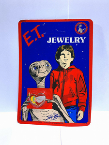 【質Banana】新品未使用 デッドストック E.T 80's オリジナルバッジ 当時物 レトロ ビンテージ 映画グッズ アメリカ雑貨♪A