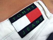 新品☆TOMMY HILFIGER トミーヒルフィガー MOM デニム パンツ ブリーチデニム テーパード レディース_画像3