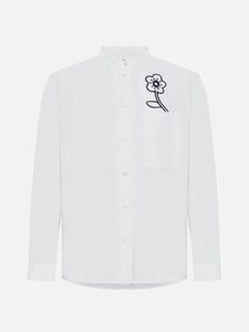 正規品 KENZO ケンゾー Floral Print Cotton Shirt ホワイト 白 長袖シャツ ワイシャツ アウター トップス