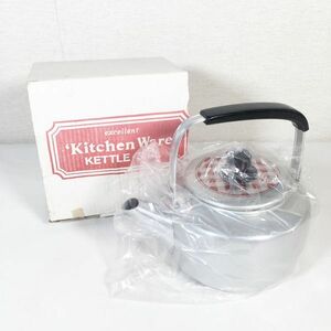 【状態良好】昭和レトロ Kitchen Ware キッチン ウエア やかん ケトル 3.0Ｌ アルミやかん