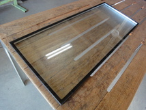 T-136　　引取り限定　　複層ガラス ペアガラス　約　347ｘ833ｘ18㎜　明り取り　窓 サッシ関連 DIY リフォーム 修理 補修_画像1
