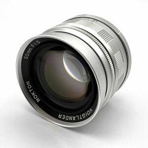 Voigtlander フォクトレンダー NOKTON ノクトン 50mm f1.5 ASPHERICAL カメラ レンズ 単焦点レンズ 標準レンズ 