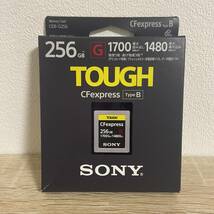 １円スタート　⑥　未開封品 SONY (ソニー) CFexpress TypeB メモリーカード 256GB CEB-G256_画像1