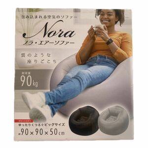 包み込まれる空気のソファーNoraノラ・エアーソファー雲のような座り心地耐荷重90kg