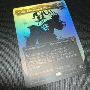 MTG　ONE　処刑者の族長、ヴラーン Vraan, Executioner Thane Foil 309 R ファイレクシア　 FOIL