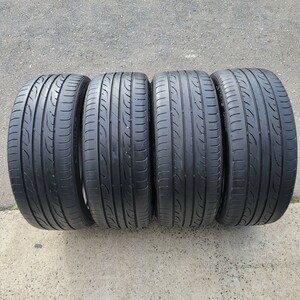 国産タイヤ!!◇225/35R19◇DUNLOPルマンLM704夏タイヤ中古４本セット!!86、BRZ 、インプレッサWRX、レガシィ他。