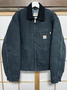 Carhartt Detroit jacket デトロイトジャケット USA製 size Mブラック ダック カーハート フェード　