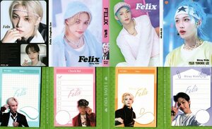 stray kids スキズ Felix フィリックス グッズ メモ帳 80枚セット 写真入り メモパッド K-POP