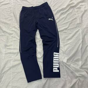  new goods unused goods *PUMA Puma * men's M size [ training pants ] jersey pants navy blue navy 584634(02)