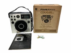 ジャンク扱い 簡易動確のみ ナショナル パナソニック NATIONAL Panasonic COUGAR クーガ 115 RF-1150 5 バンド ポータブルラジオ 松下電器