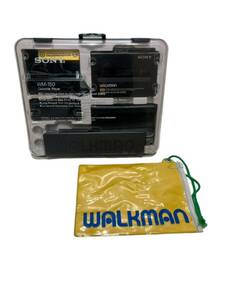 ジャンク扱い動作未確認 SONY ソニー WALKMAN ウォークマン WM-150 ブラック系色 カセットプレーヤー ブラック ケース付き