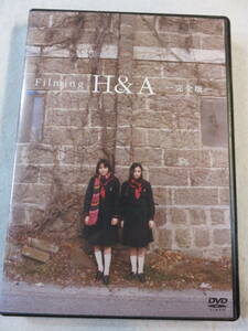 中古DVD『Filming H&A　完全版』セル版。118分。「花とアリス」のメイキング等収録。記憶喪失。恋愛論。感情論。他。即決。