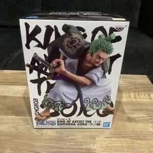 未開封品 KING OF ARTIST THE RORONOA ZORO ワノ国 ワンピース ロロノア ゾロ 箱日焼けあり