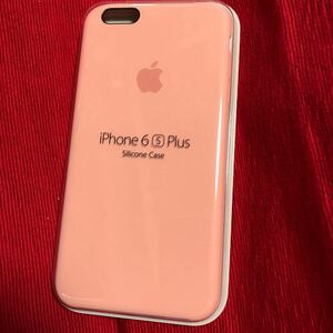 Apple 純正　iPhone 6s Plus用 ケース　カバー アップル ピンク