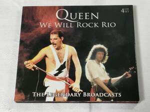 Queen /紙ジャケ We Will Rock Rio: The Legendary Broadcasts プレス4 CD