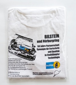 * новый товар нераспечатанный *BILSTEIN Bilstein футболка белый L размер не продается редкий редкость 