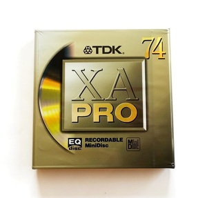 ☆新品未開封☆TDK MD XA PRO 74 MD-XAPR74 日本製 MD ミニディスク 希少 レア-③