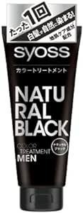 【サイオス】 カラートリートメント FOR MEN ナチュラルブラック(ヘアカラー 男性用 白髪染め) 180グラム (x 1