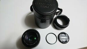 ミノルタα AF100mmF2.8 SOFT 希少なソフトフォーカスレンズ ソニーデジタル一眼にも