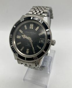 ジャンク 不動 Orient Calendar Auto Orient DIVER T-19755 オリエント カレンダー オート ダイバー 40m 21石 希少 アンティーク