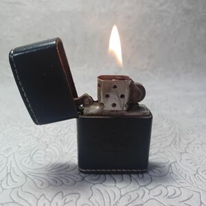 ZIPPO(ジッポ)Orobianco(オロビアンコ)本牛革手縫いオイルライター