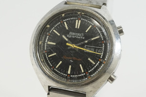 1円~【793】SEIKO／セイコー　5SPORTS　Speed-Timer　7015-7000　スピードタイマー　自動巻き　デイデイト　メンズ