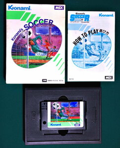 MSX 『KONAMI'S SOCCER コナミのサッカー』 _ Konami _