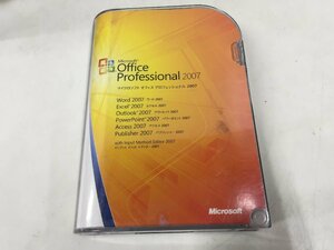 Microsoft Office Professional 2007 日本語版 プロダクトキー のみ　CD-ROM欠品　