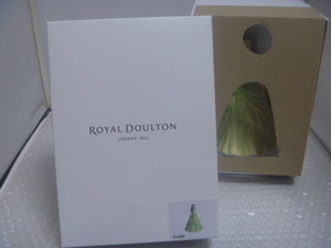 ROYAL DOULTON ロイヤルドルトン プリティーレディー CLAIRE フィギュリン LONDON 1815 陶器 置物 