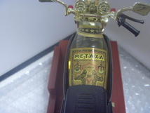 未開栓 まとめて4個 ミニボトル METAXA バイク型 La priere トランペット型 L Dorville NAPOLEON クルーザー型 GRANDGOSIER 機関車型_画像3