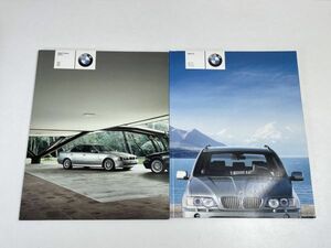 BMW カタログ　2002年　SALOON　525i 530i 540i X5　2冊セット【z71850】