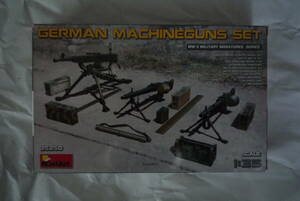 ミニアート MiniArt 35250 1/35 第二次世界大戦・ドイツ マシンガンセット GERMAN MACHINEGUNS SET 内袋開封済み