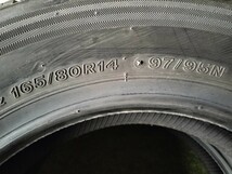 A669 165/80R14 97/95N LT BRIDGESTONE V600 2本セット　2023年製　_画像6