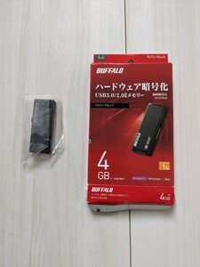 BUFFALO　暗号化USBメモリ４GB【RUF3-HSL4G】