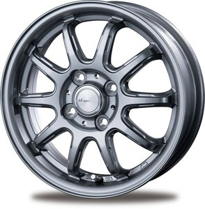 業者様向け特価商品　アルミホイール AZ-Sport RC-10　15X5.5J +43 4/100 冬用セット DUNLOP WINTER MAXX 02 175/65R15