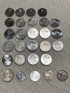 ☆　外国コイン　インドネシア硬貨　まとめて28枚　☆　