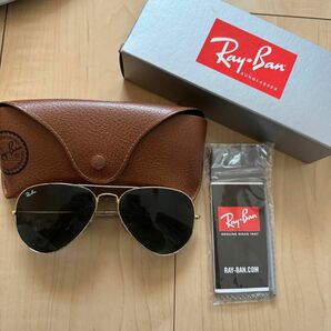 サングラス レイバン Ray-Ban ティアドロップ ケース付