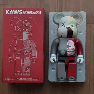 BE@RBRICK KAWS COMPANION 人体模型 400% RED MEDICOM TOY カウズ コンパニオン 赤 メディコムトイ ベアブリック OriginalFake NIGO