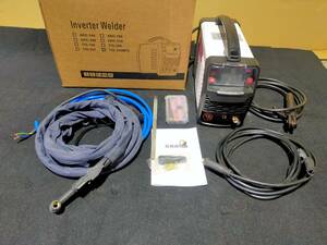 ANDELI 100V/200V 200A TIG溶接機 TIG/アーク溶接/CLEAN/パルス LEDスクリーン インバーター直流溶接機 TIG-250MPC