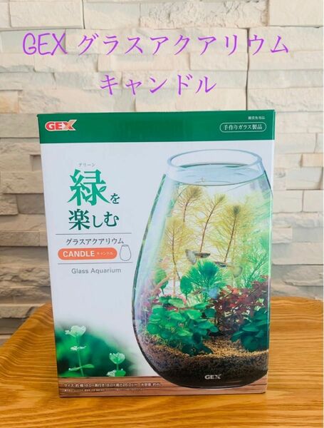 【ラスト商品】GEX AQUARIUM グラスアクア キャンドル