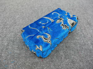  tissue case Montblanc blue blue tissue cover 