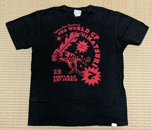 プロレスリングZERO1　火祭り2007　Ｔシャツ　Ｍサイズ　アートジャンキー