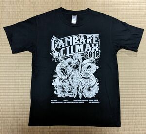 ガンプロ☆プロレス　ガンバレ☆クライマックス2018　記念Ｔシャツ　Ｓサイズ