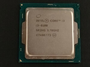 Intel Core i3-6100 【CPU】