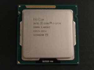 Intel Core i7-3770 【CPU】