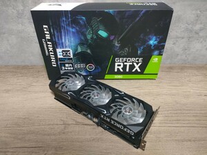 NVIDIA 玄人志向 GeForce RTX3080 10GB GALAKURO GAMING 【グラフィックボード】