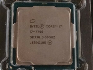 Intel Core i7-7700 【CPU】