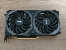 NVIDIA MSI GeForce RTX3070 8GB VENTUS 2X LHR 【グラフィックボード】_画像2