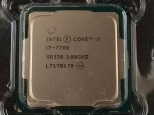 Intel Core i7-7700 【CPU】